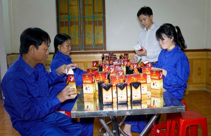 ản phẩm nước súc miệng NO SMOKING được sản xuất theo quy trình nghiệm ngặt, đảm bảo chất lượng, hiệu quả, an toàn. ảnh Đức Anh.j