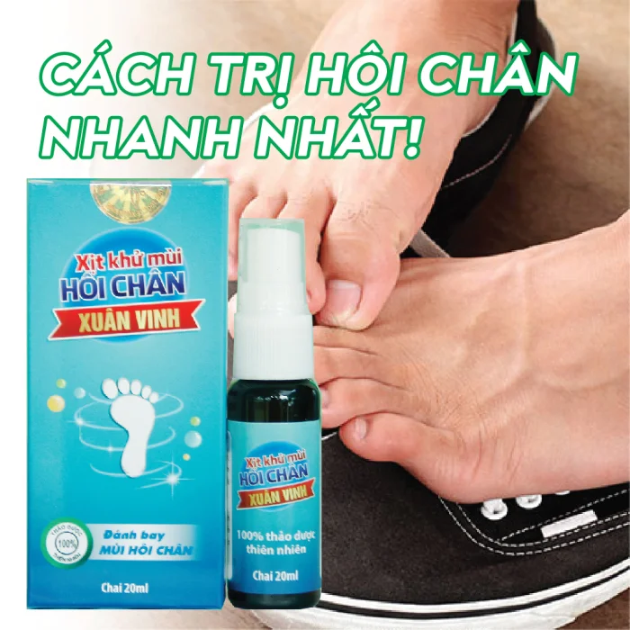 Cách trị hôi chân nhanh nhất!