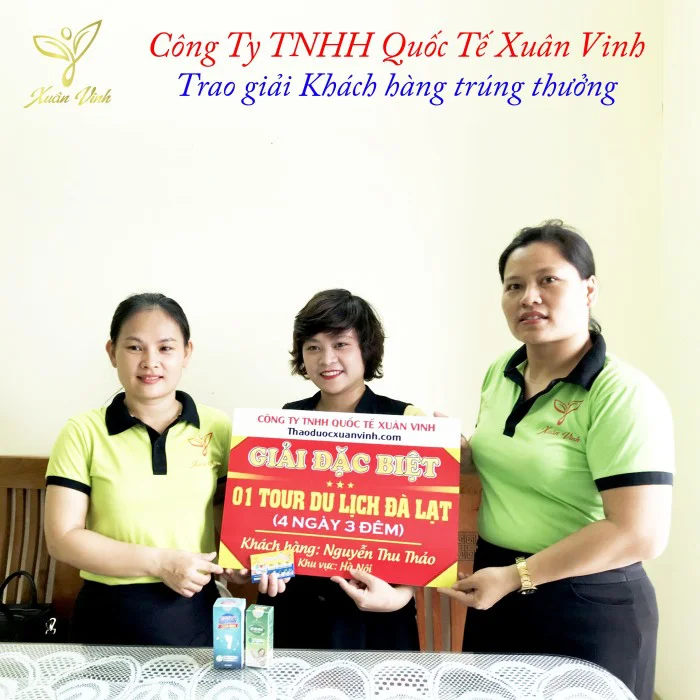 Chúc mừng khách hàng may mắn đầu tiên trúng 01 chuyến du lịch ĐÀ LẠT 4 ngày - 3 đêm