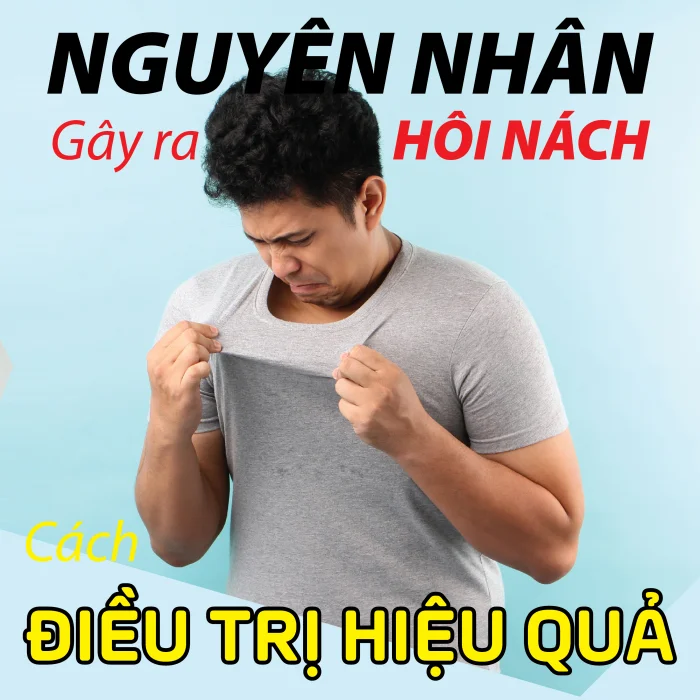 Hôi nách – Nguyên nhân và một số liệu pháp dân gian &amp; thuốc đặc trị.