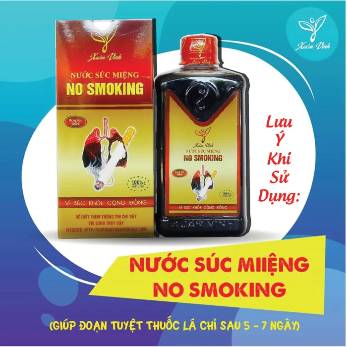 MỘT SỐ LƯU Ý BẠN CẦN BIẾT KHI SỬ DỤNG THUỐC CAI THUỐC LÁ NO SMOKING.