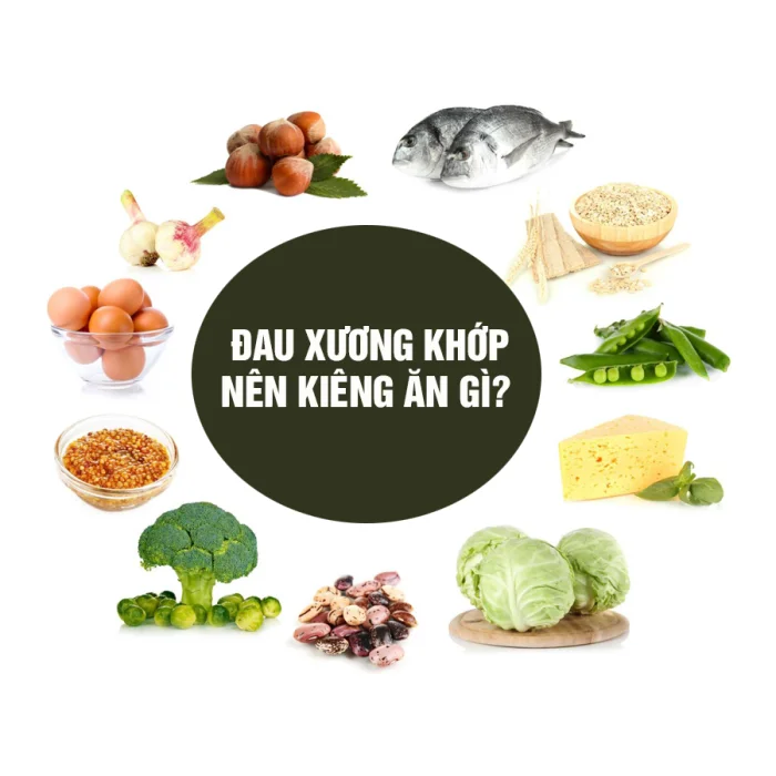 Người bị bệnh xương khớp kiêng ăn gì?