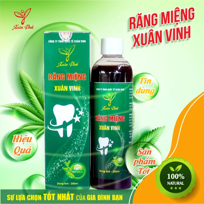 GIẢI THƯỞNG và CHỨNG NHẬN SẢN PHẨM: RĂNG MIỆNG XUÂN VINH