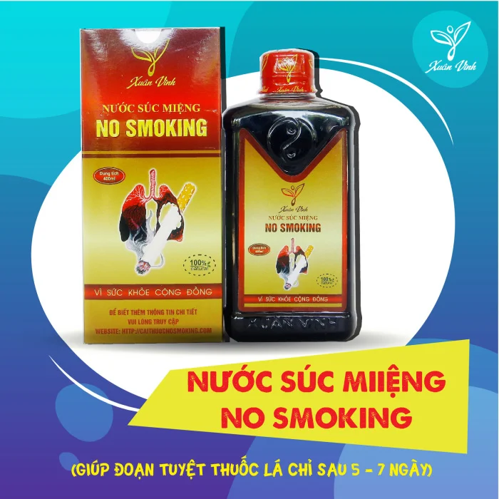 GIẢI THƯỞNG và CHỨNG NHẬN SẢN PHẨM:  NƯỚC SÚC MIỆNG NOSMOKING